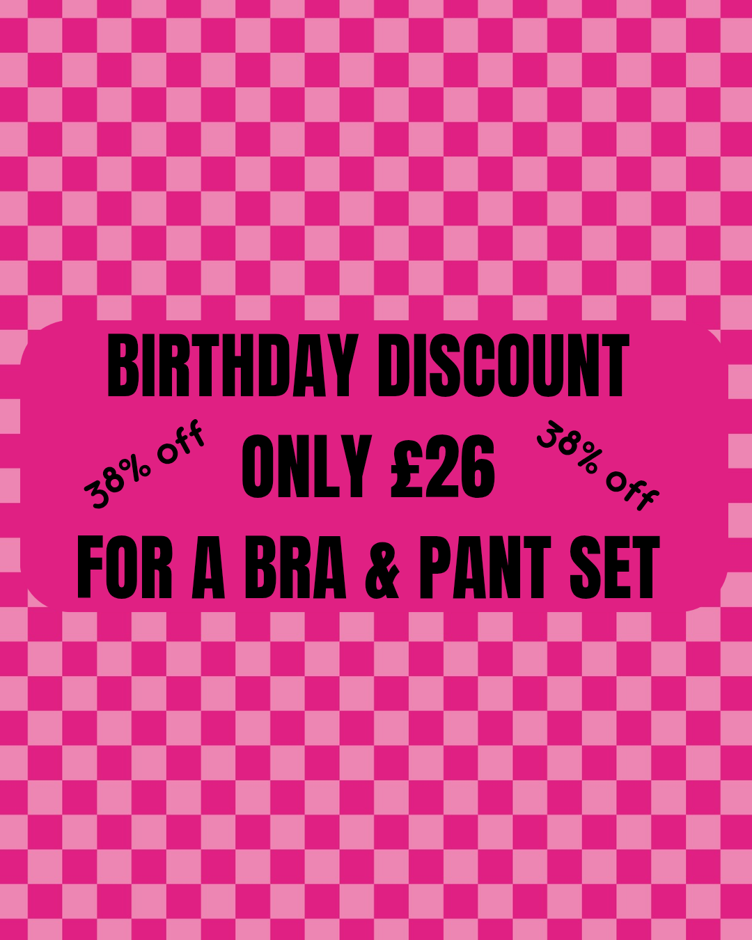 BIRTHDAY DISCOUNT Surprise set