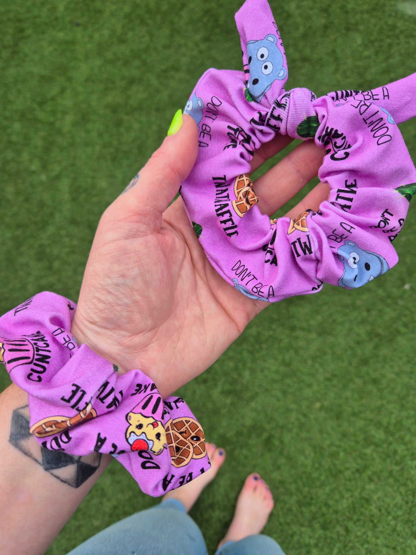 twatwaffle Hair Scrunchie