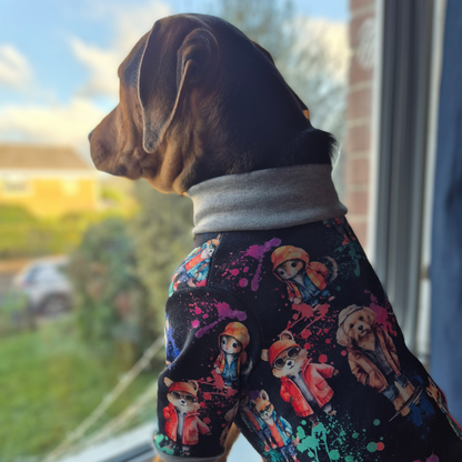 Ready to ship Hike dog jumper