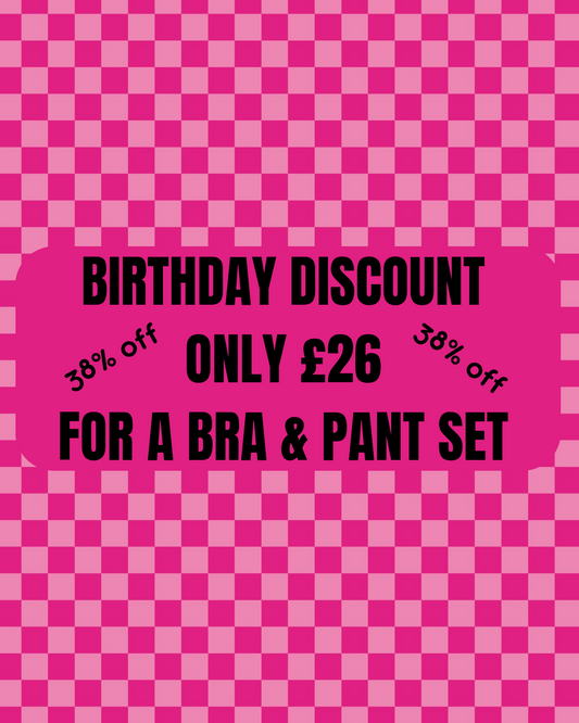 BIRTHDAY DISCOUNT Surprise set