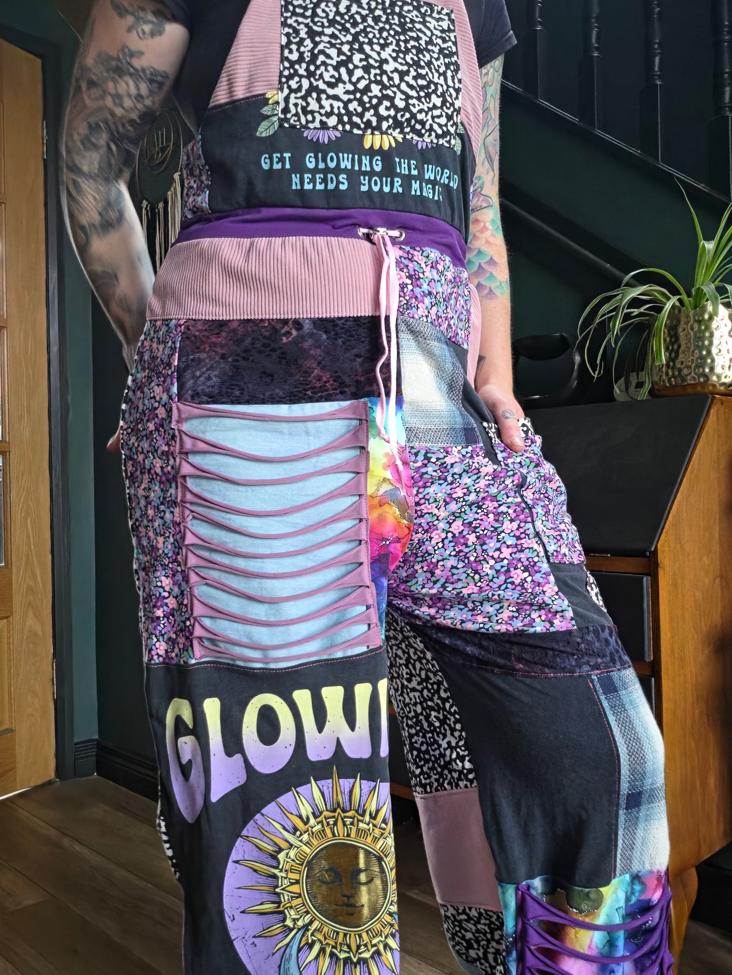 Keep shining dungarees